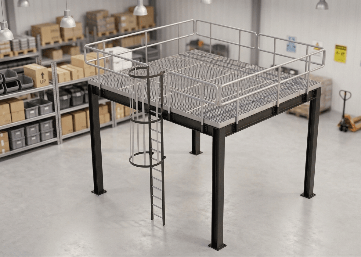 Assembly Line Access Stair