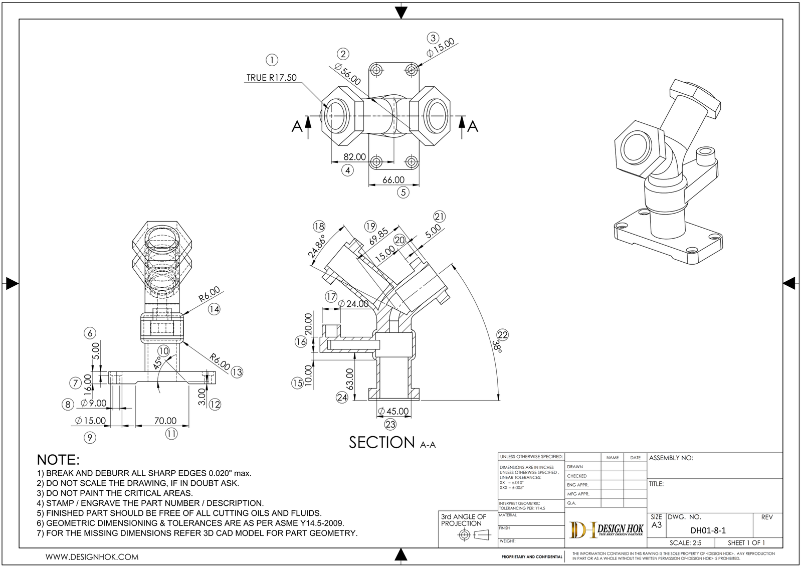 Exploring 2D Drafting in Machine Design: A Comprehensive Guide for Design Hok