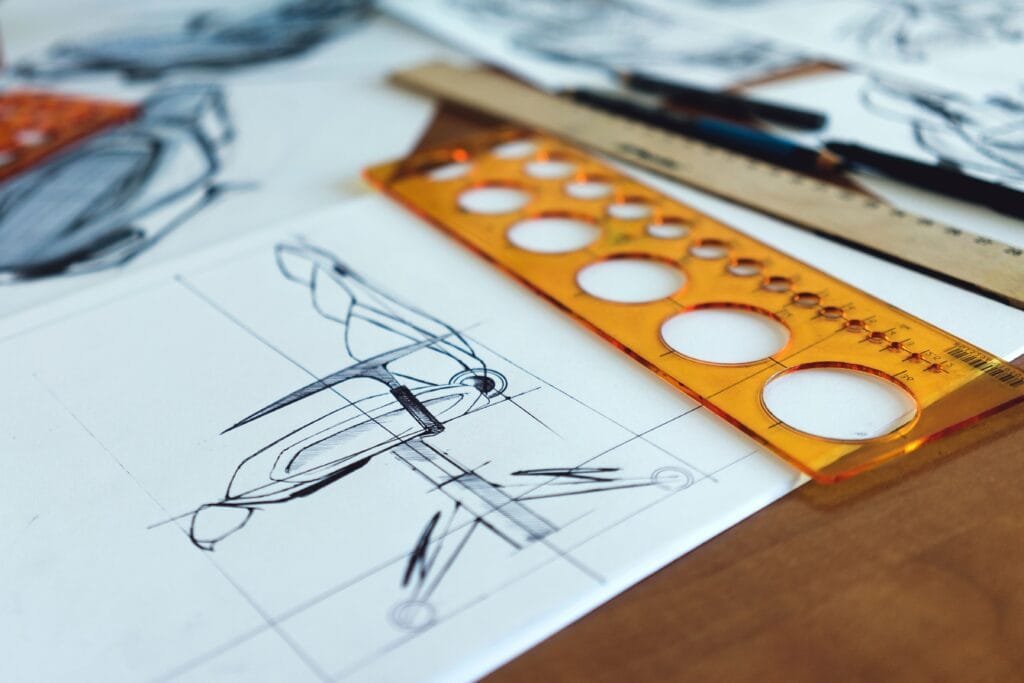 2D Drafting and Engineering Parts