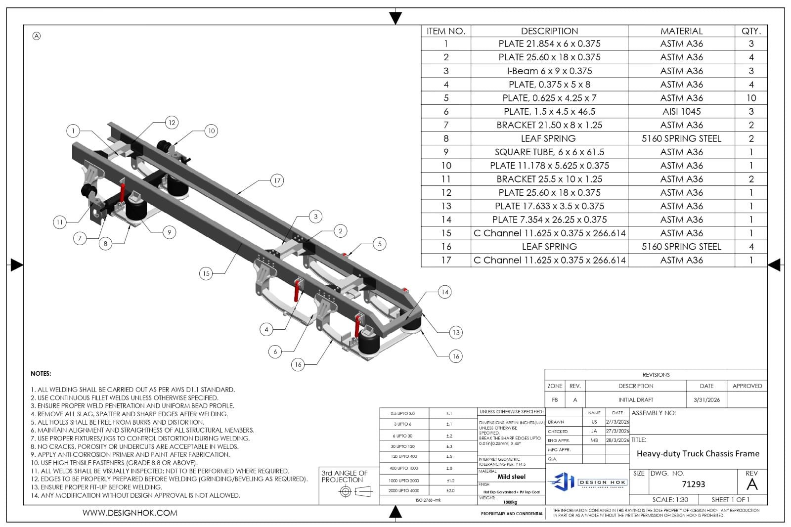 Mechanical Design Projects