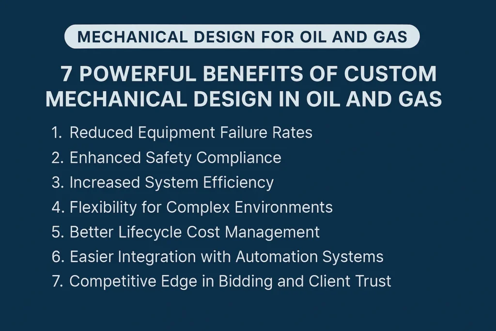 mechanical design for oil and gas