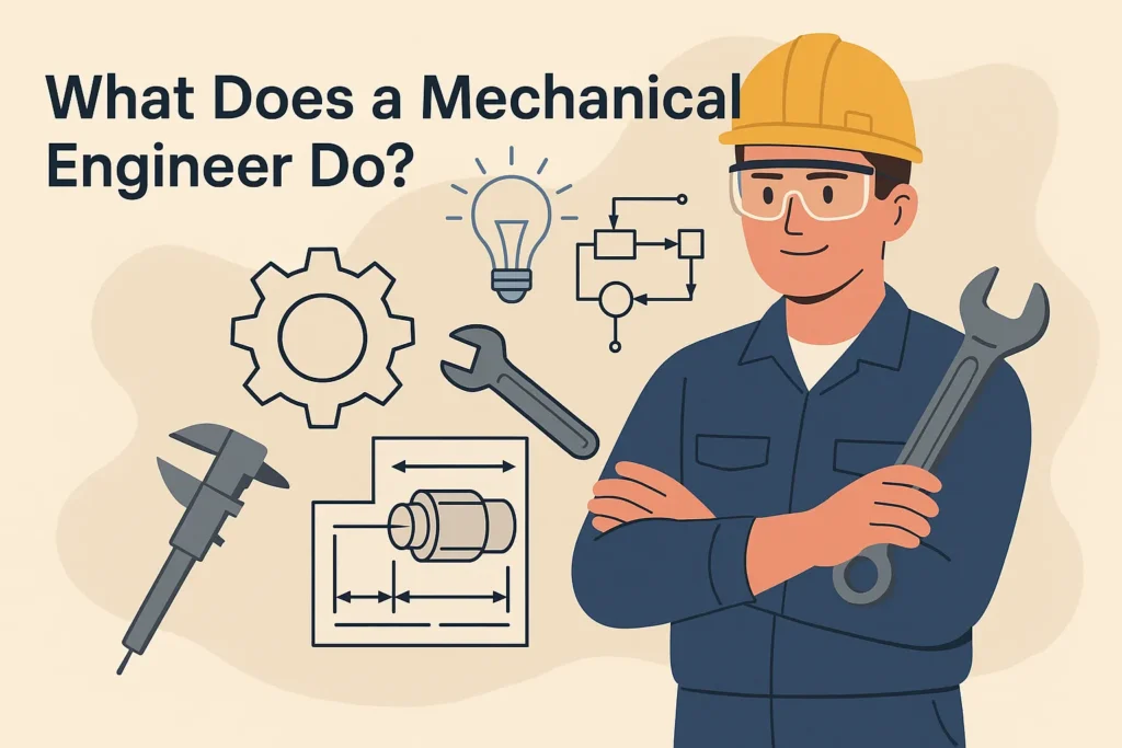 what does a mechanical engineer do
