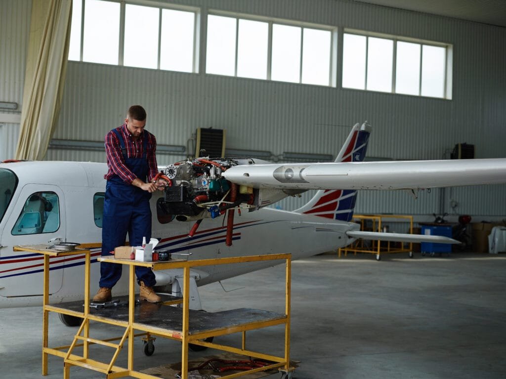 where do aerospace engineers work