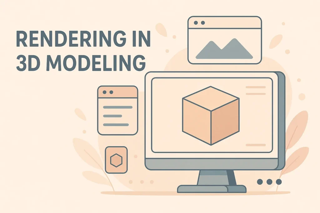 what is rendering in 3d modeling