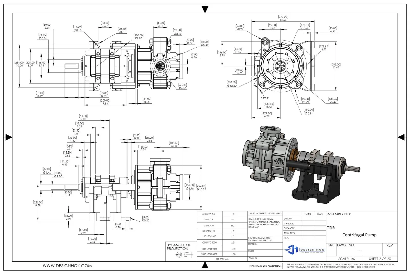 Engineering Drawing Projects