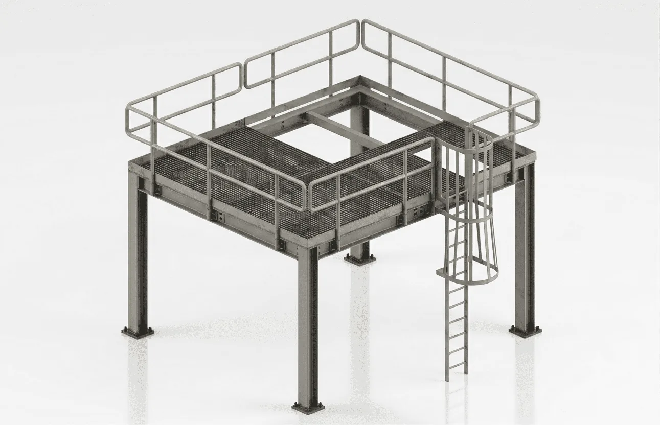 Assembly Line Access Stair